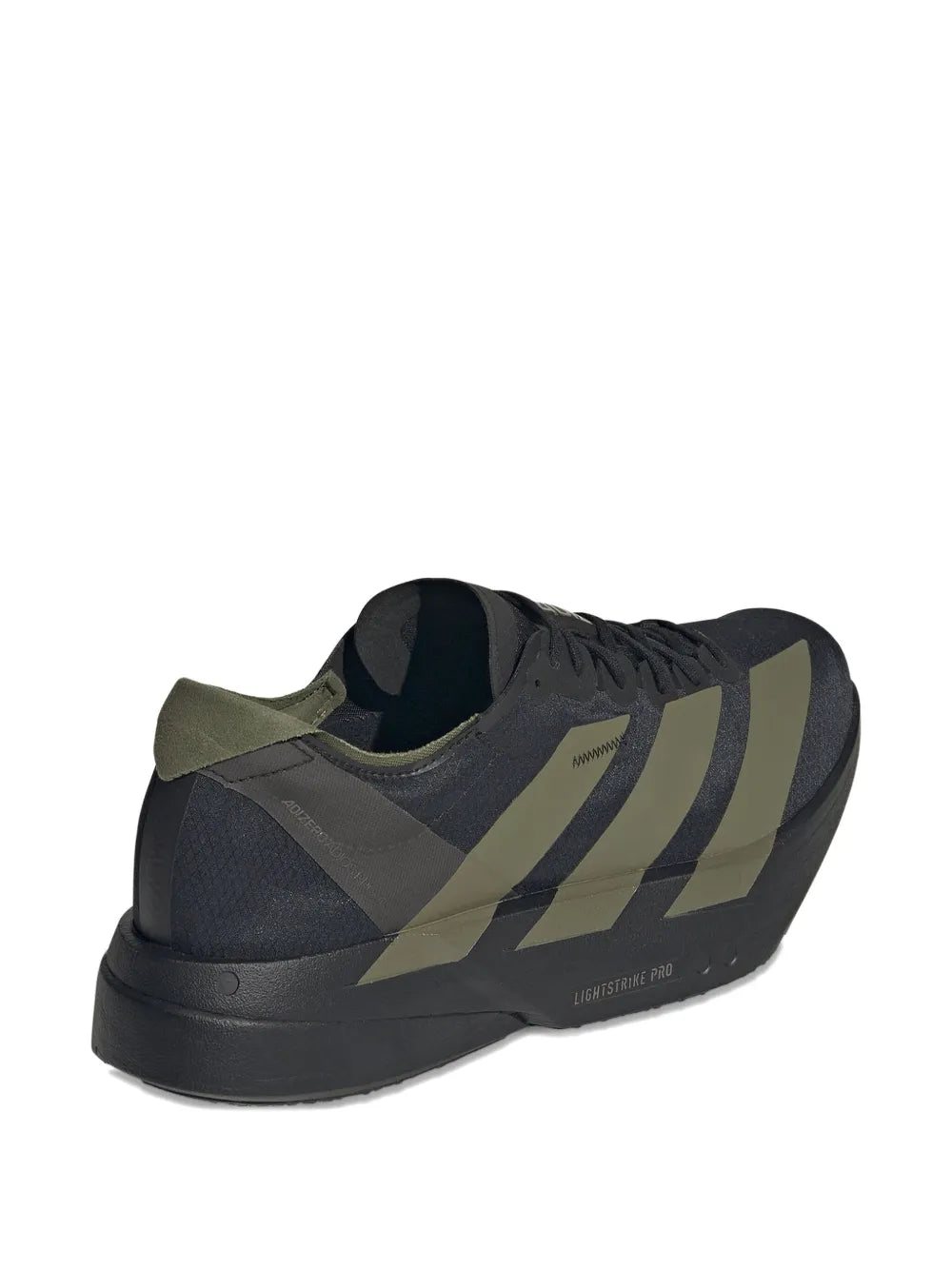 adidas Three-Striped — Black — Size US M 3.5 - US W 5 — Back View
