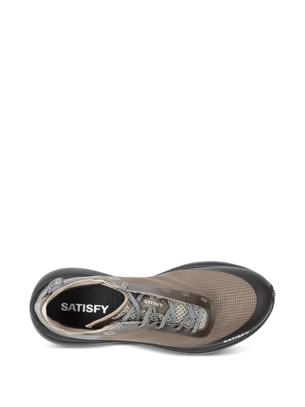 Satisfy Therocker — Beige — Size US M 3.5 - US W 5 — Top View