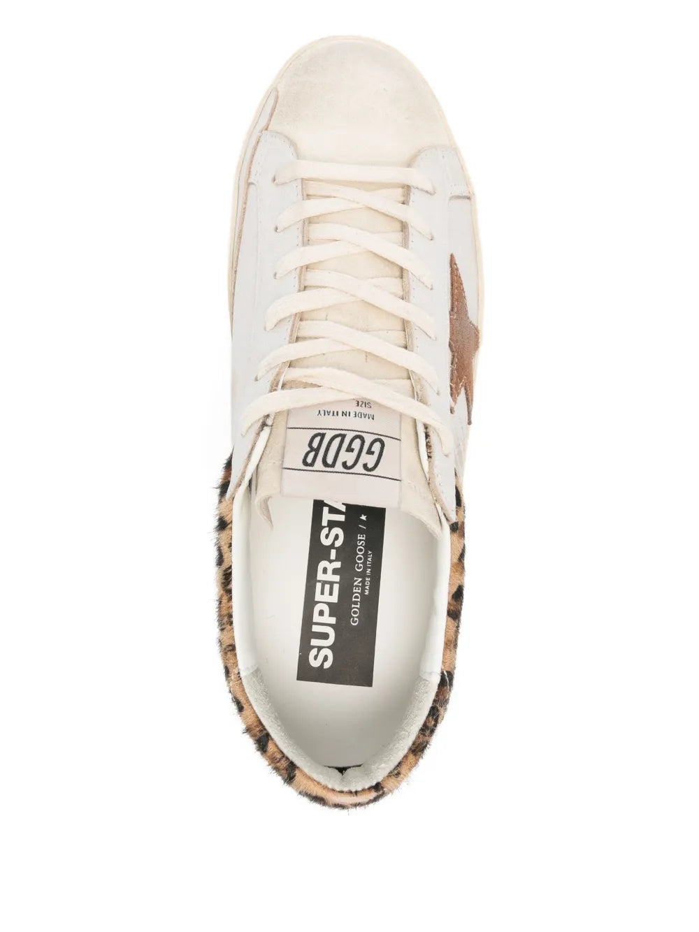 Golden Goose Super-Star — White — Size US M 3.5 - US W 5 — Top View