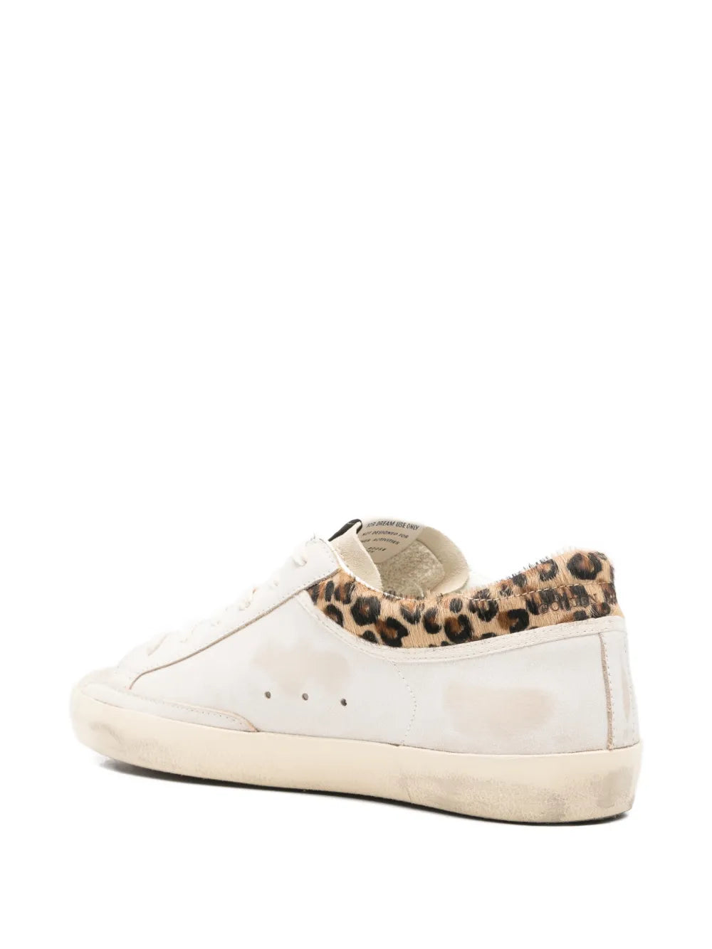 Golden Goose Super-Star — White — Size US M 3.5 - US W 5 — Back View