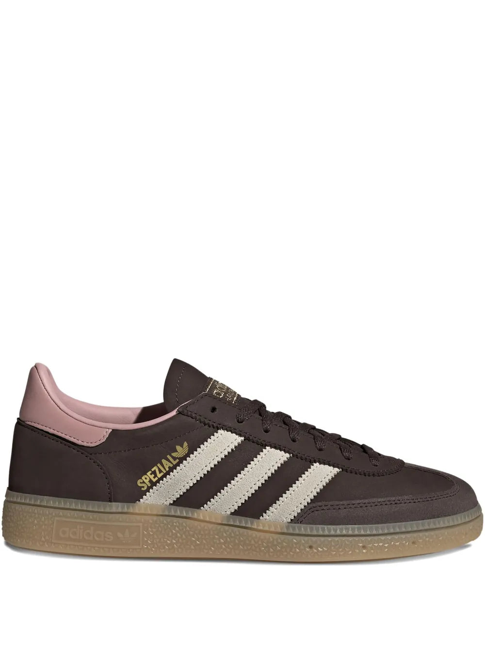 adidas Handball Spezial — Brown — Size US M 3.5 - US W 5 — Front View
