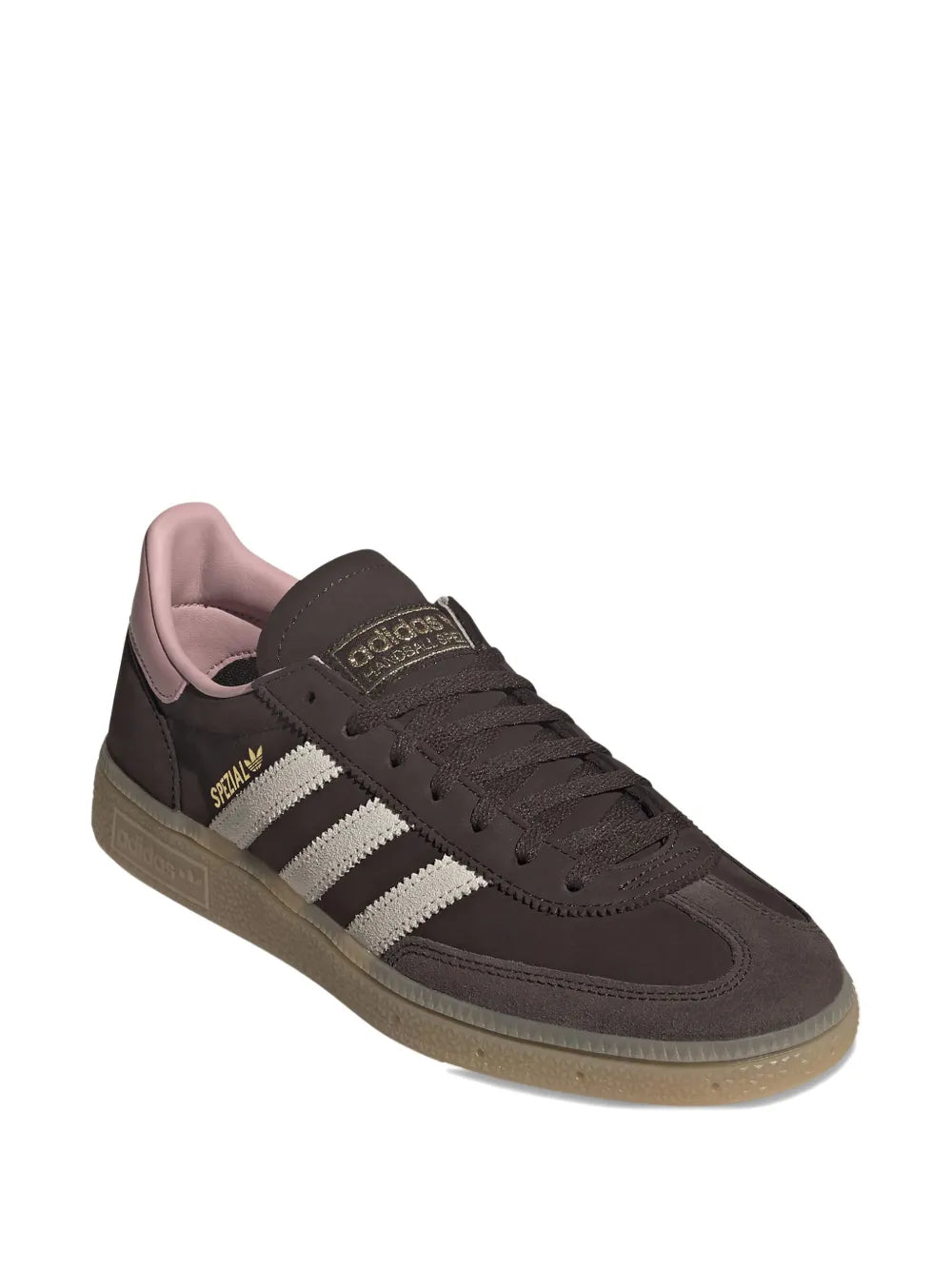 adidas Handball Spezial — Brown — Size US M 3.5 - US W 5 — Side View