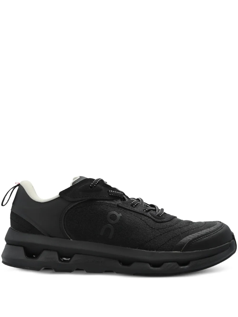 On Running Logo-Print Lace-Up — Black — Size US M 3.5 - US W 5 — Front View