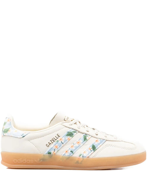 adidas X Liberty London Gazelle Indoor — White — Size US M 3.5 - US W 5 — Front View