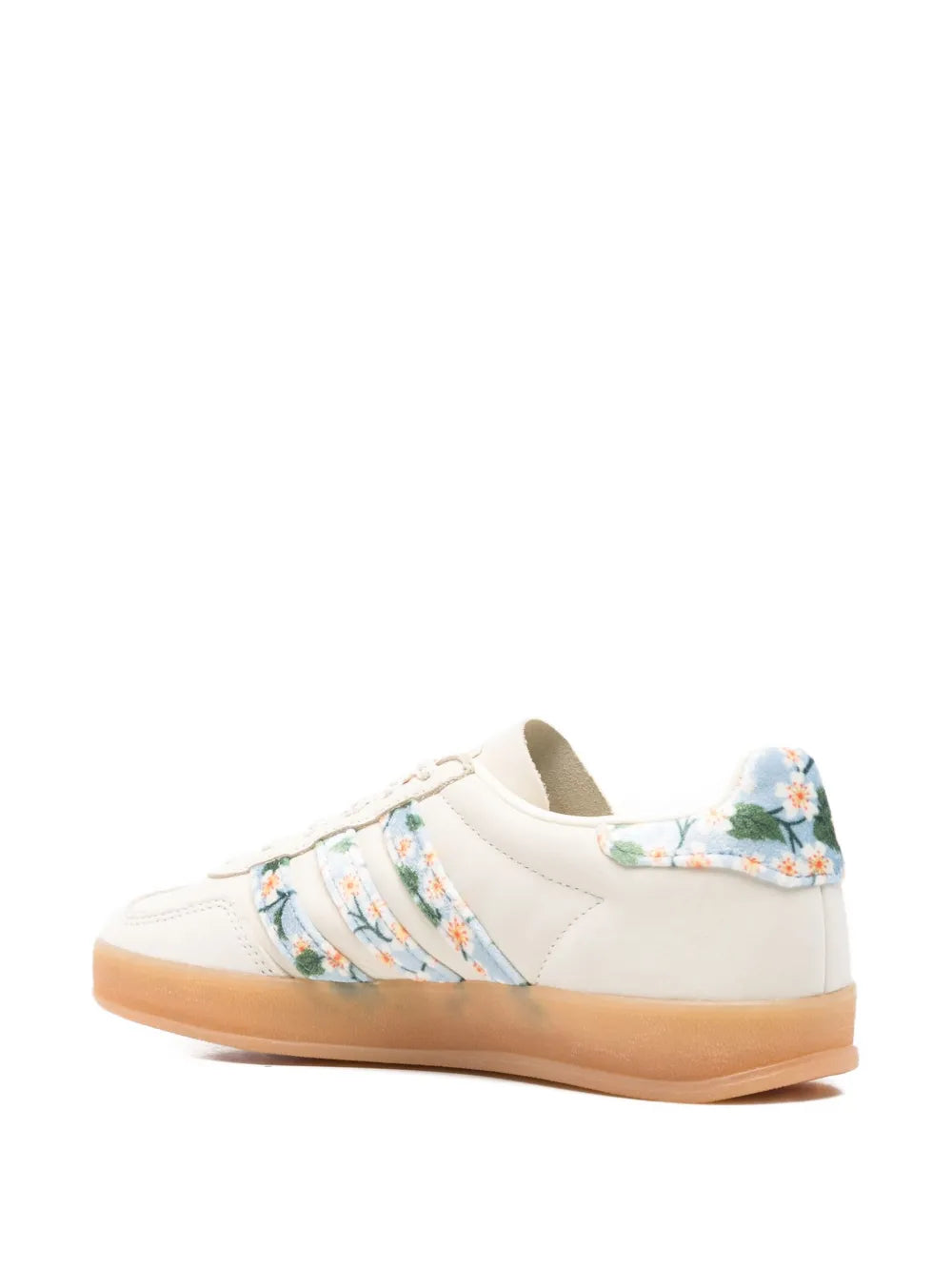 adidas X Liberty London Gazelle Indoor — White — Size US M 3.5 - US W 5 — Back View