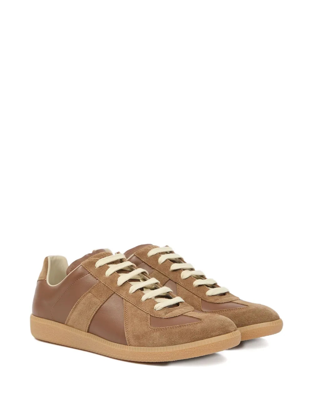 Maison Margiela Replica Panelled — Light Brown — Size US M 3.5 - US W 5 — Side View