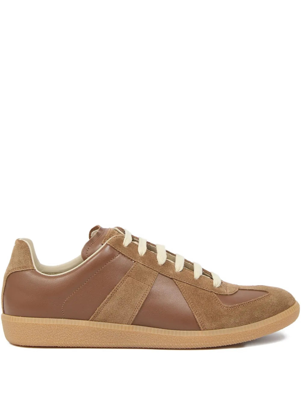 Maison Margiela Replica Panelled — Light Brown — Size US M 3.5 - US W 5 — Front View