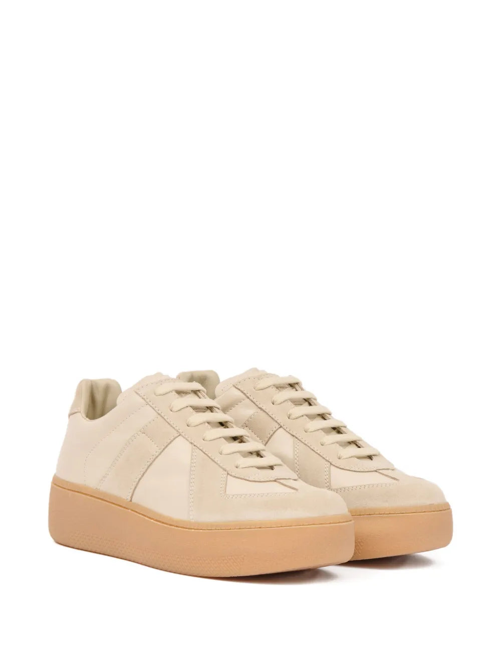 Maison Margiela Replica Platform — Beige — Size US M 3.5 - US W 5 — Side View