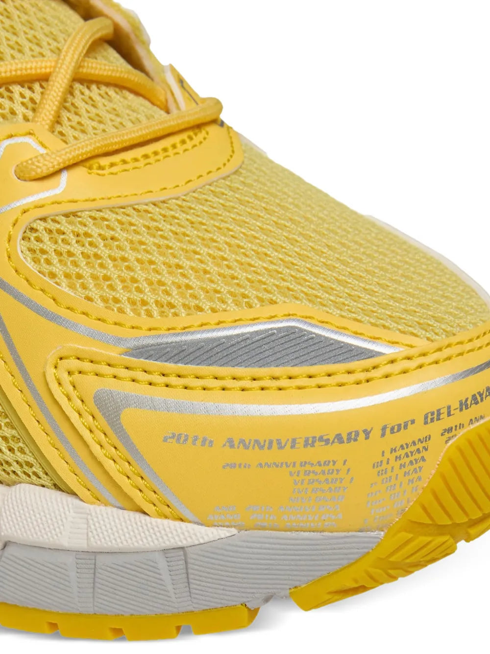 ASICS Gel-Kayano 20 — Yellow — Size US M 3.5 - US W 5 — Top View