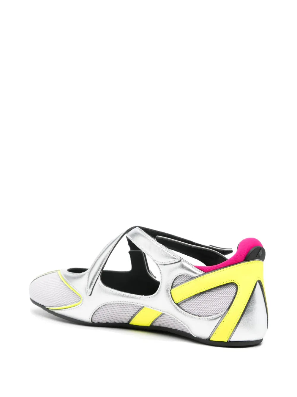 The Attico Cut-Out Floor — Grey — Size US M 3.5 - US W 5 — Back View