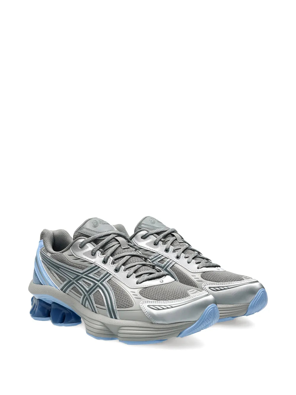 ASICS Gel-Kinetic Fluent — Grey — Size US M 3.5 - US W 5 — Side View