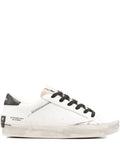 Crime London Leather — White — Size US M 3.5 - US W 5 — Front View