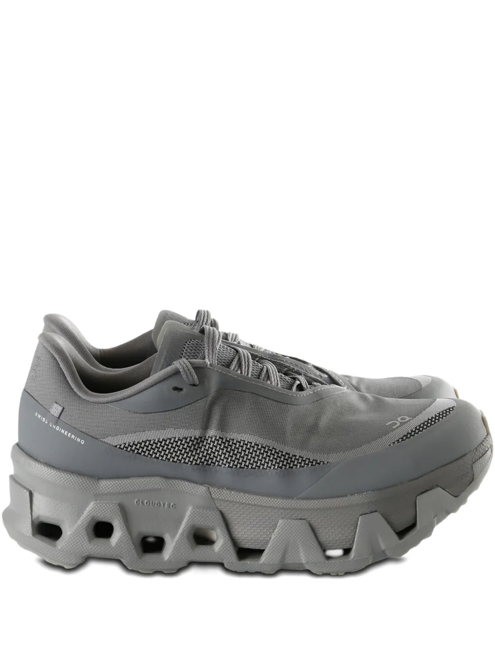 On Running Panelled — Grey — Size US M 3.5 - US W 5 — Front View