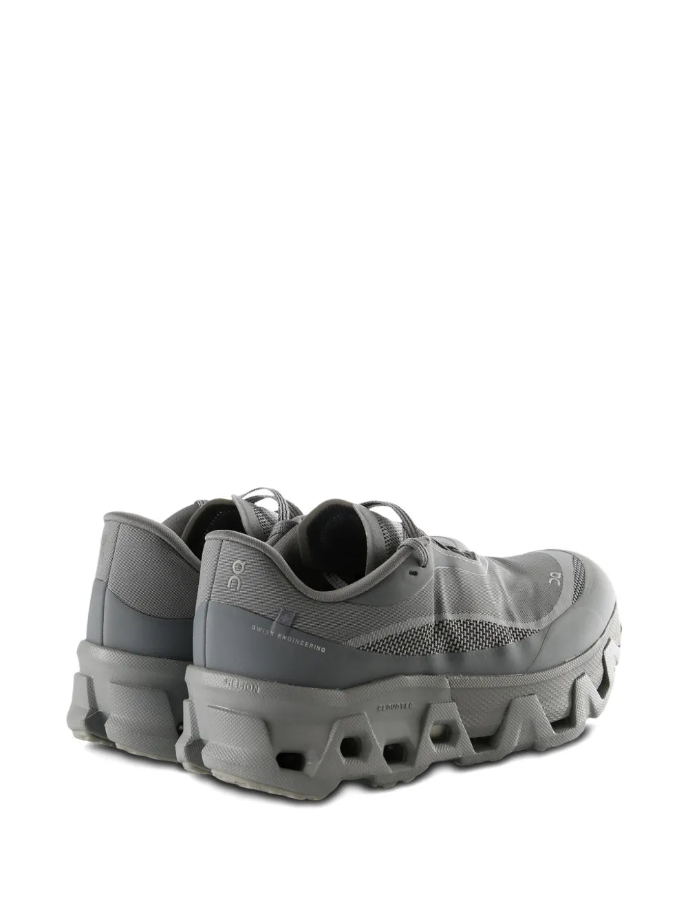 On Running Panelled — Grey — Size US M 3.5 - US W 5 — Back View