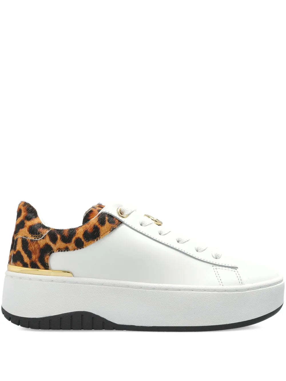 Michael Michael Kors Textured Leopard — White — Size US M 3.5 - US W 5 — Front View