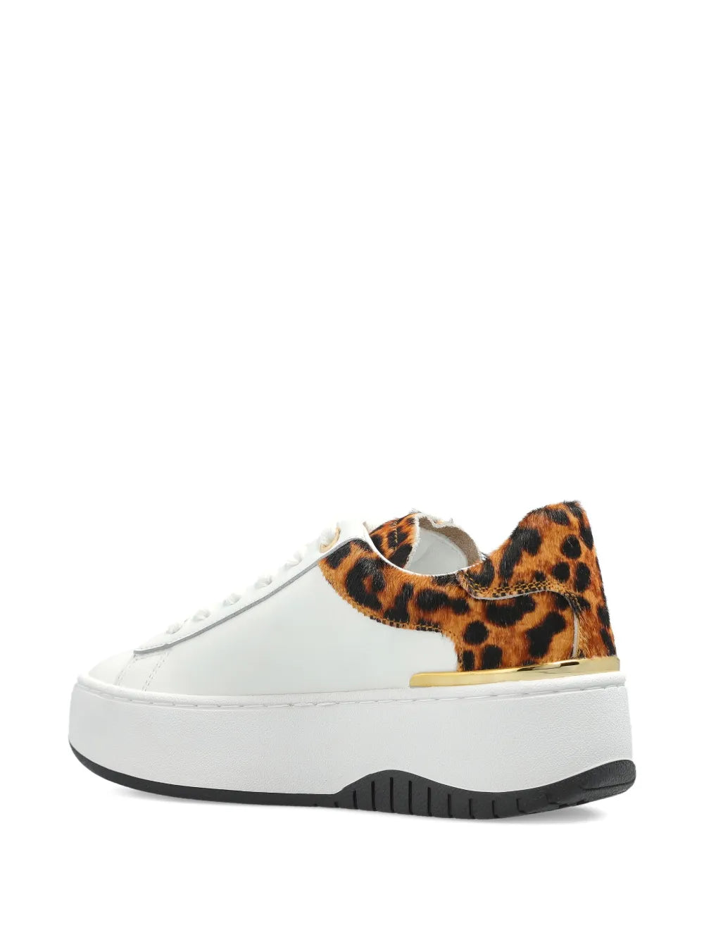 Michael Michael Kors Textured Leopard — White — Size US M 3.5 - US W 5 — Top View