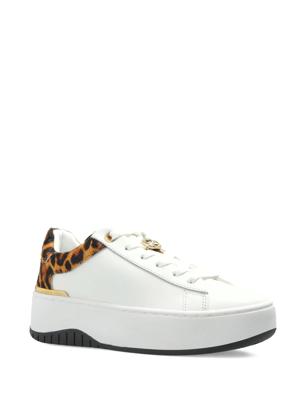 Michael Michael Kors Textured Leopard — White — Size US M 3.5 - US W 5 — Side View
