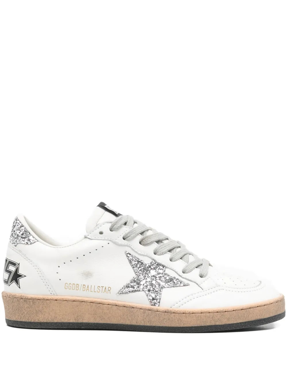 Golden Goose Ball Star — White — Size US M 3.5 - US W 5 — Front View