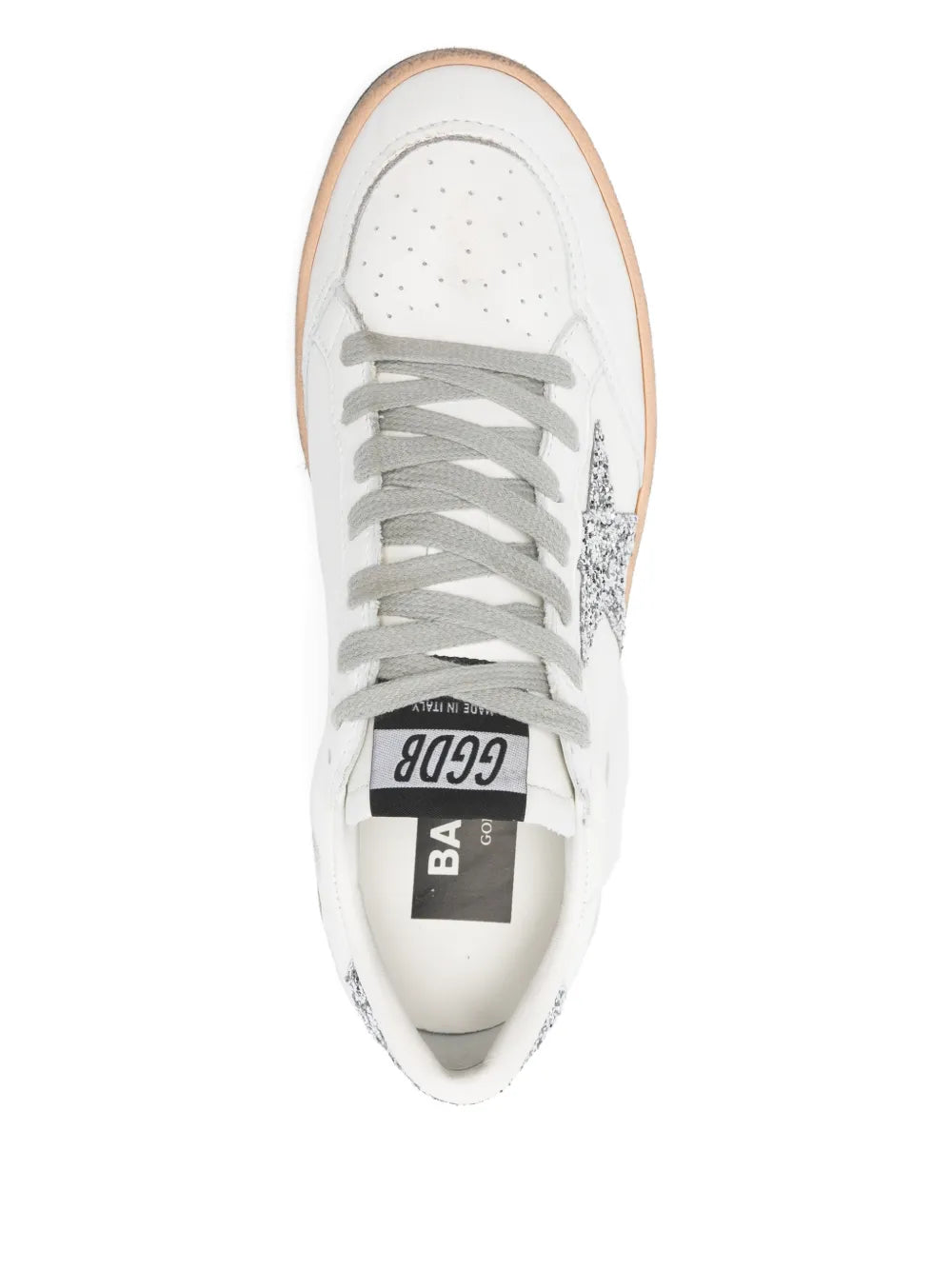 Golden Goose Ball Star — White — Size US M 3.5 - US W 5 — Top View