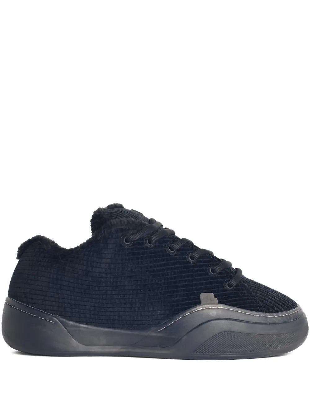 ERL Corduroy Pirate Vamp — Black — Size US M 3.5 - US W 5 — Front View