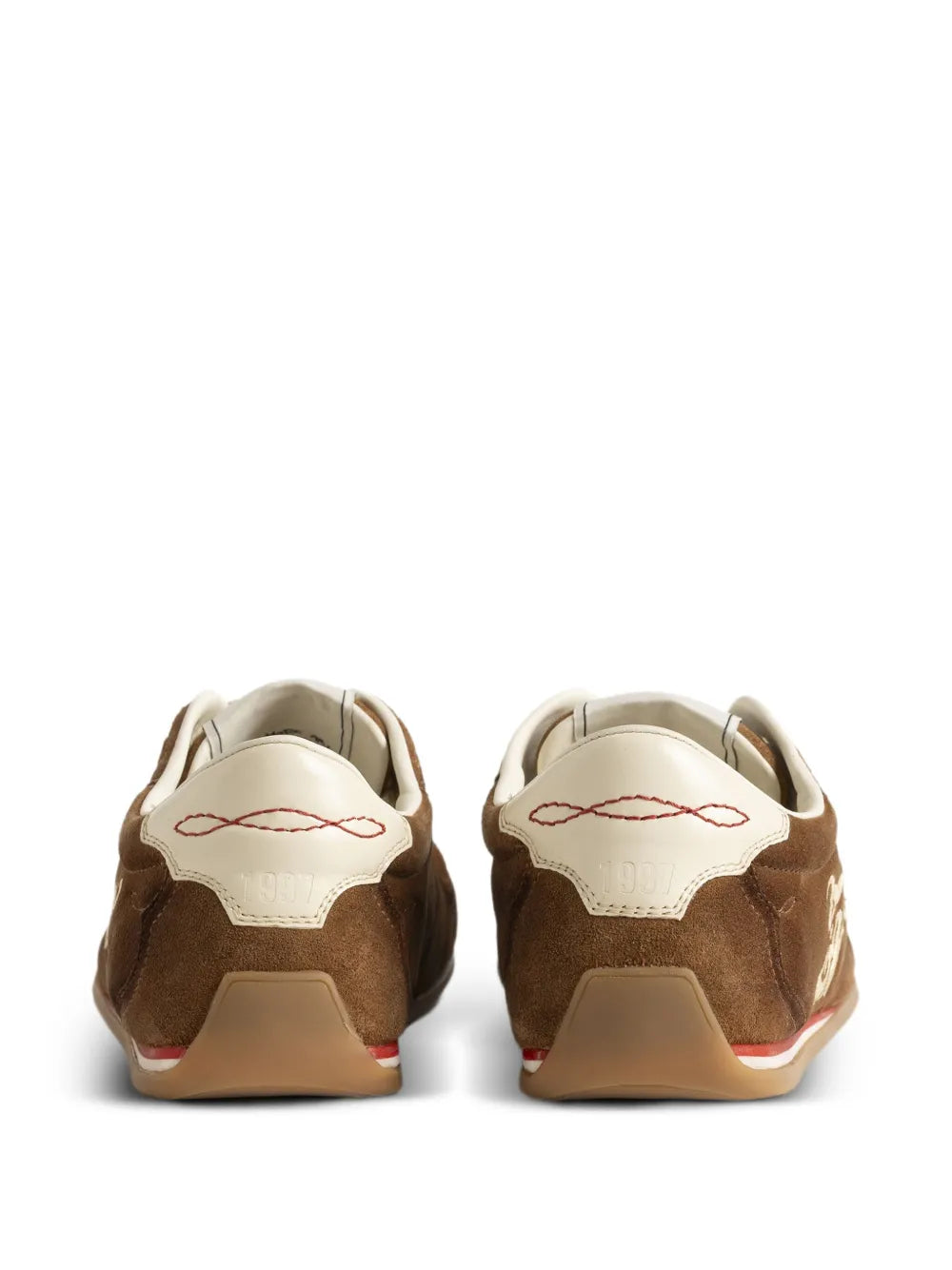Zadig&Voltaire Dance Suede — Brown — Size US M 3.5 - US W 5 — Side View