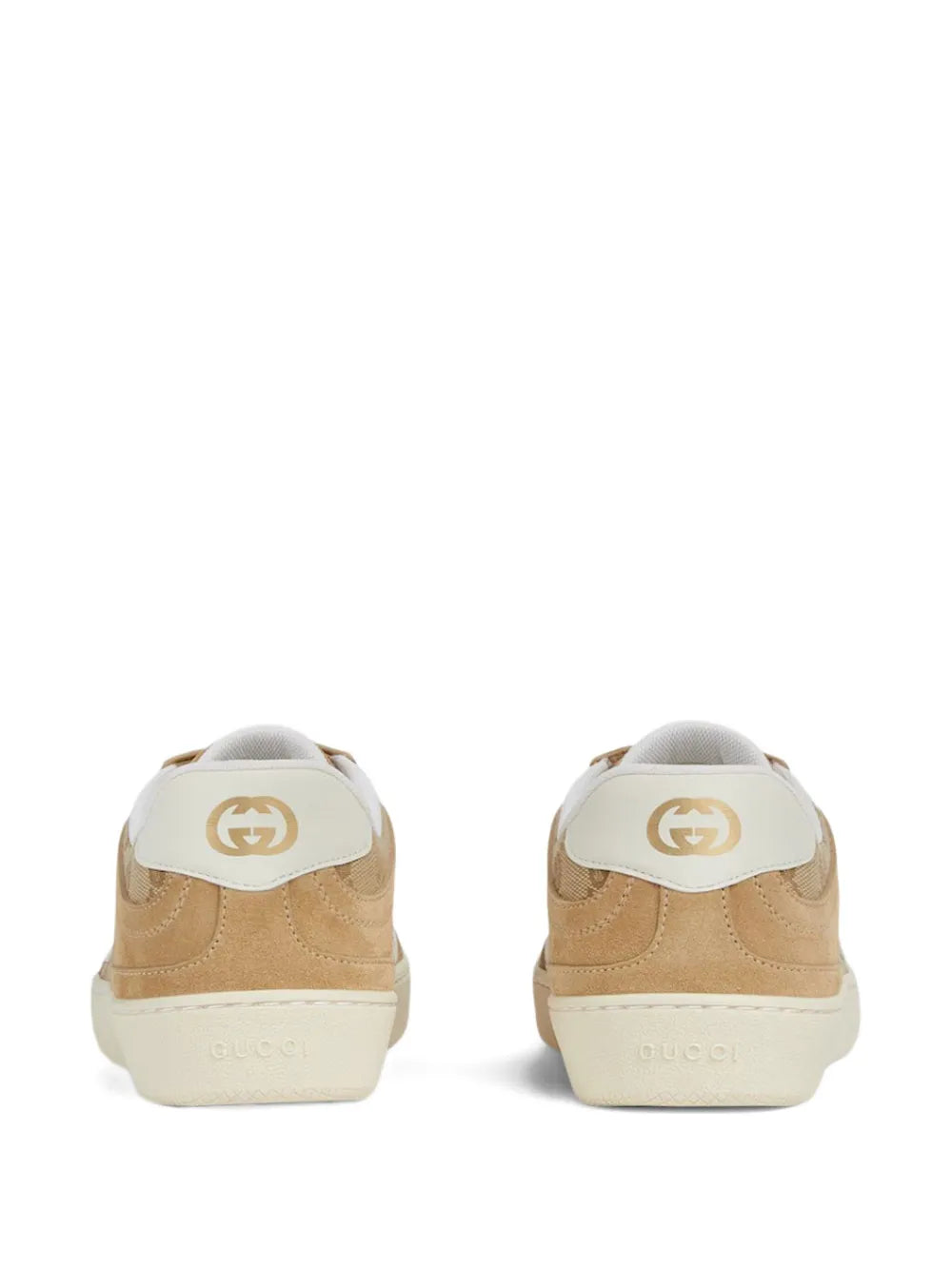 Gucci G75 Gg — Brown — Size US M 3.5 - US W 5 — Back View