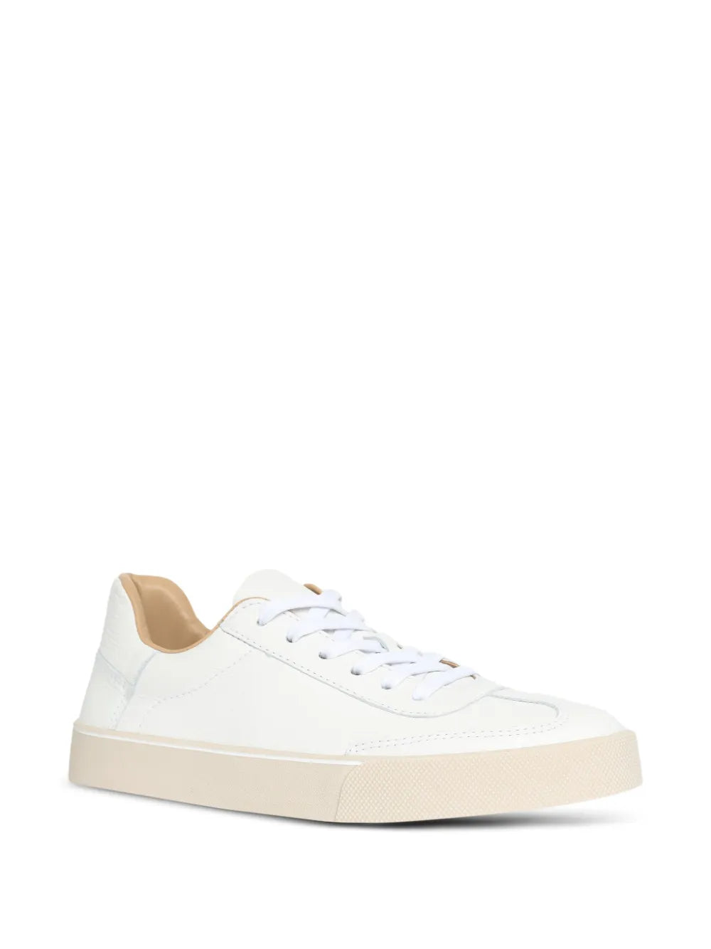 Sarah Chofakian White Light Leather — White — Size US M 3.5 - US W 5 — Side View