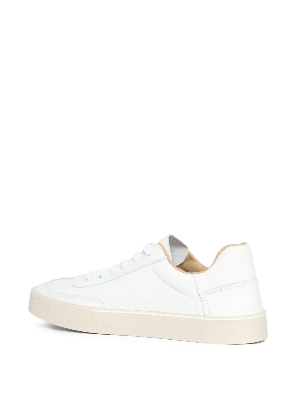 Sarah Chofakian White Light Leather — White — Size US M 3.5 - US W 5 — Top View