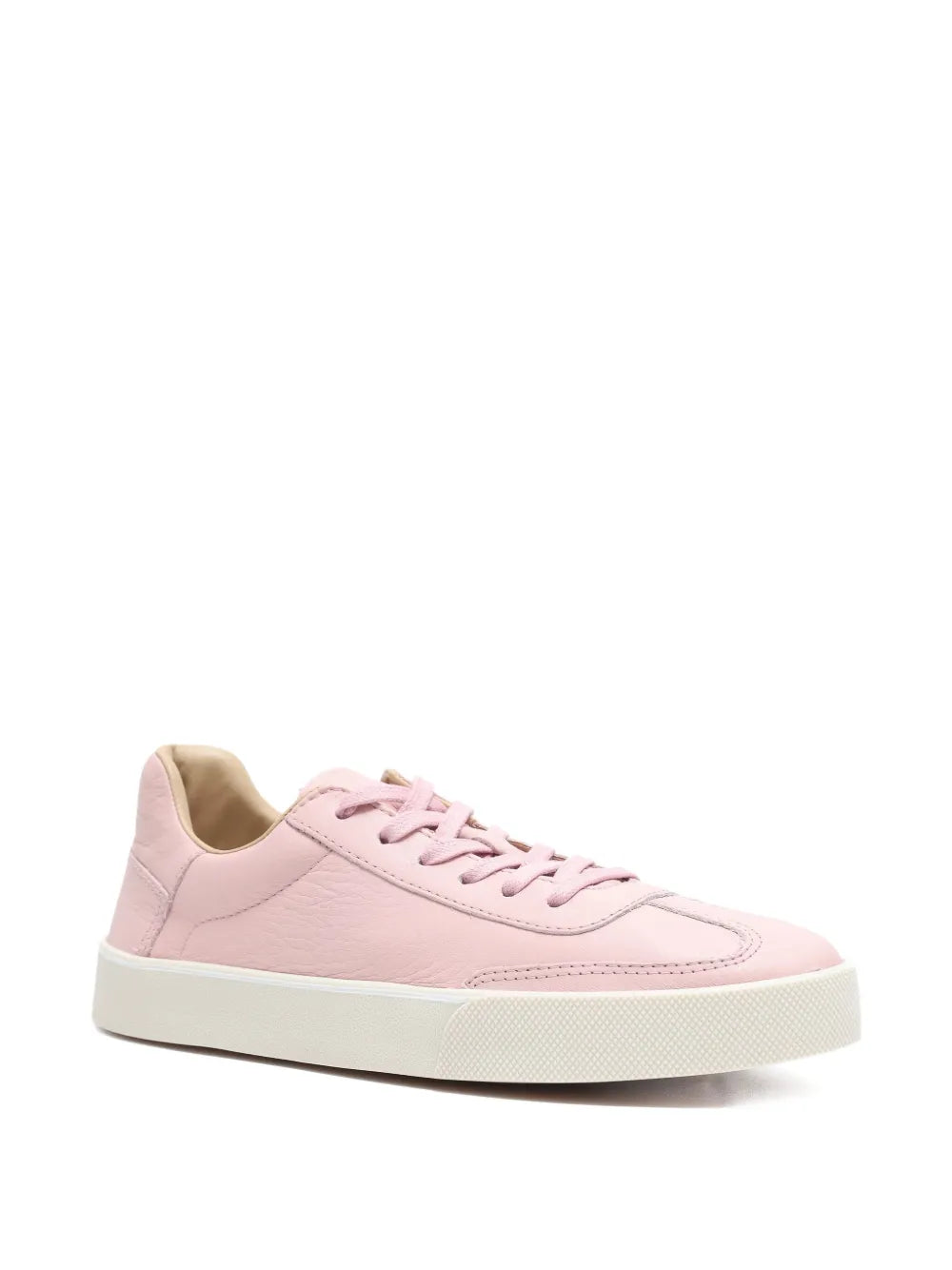 Sarah Chofakian White Light Leather — White — Size US M 3.5 - US W 5 — Side View