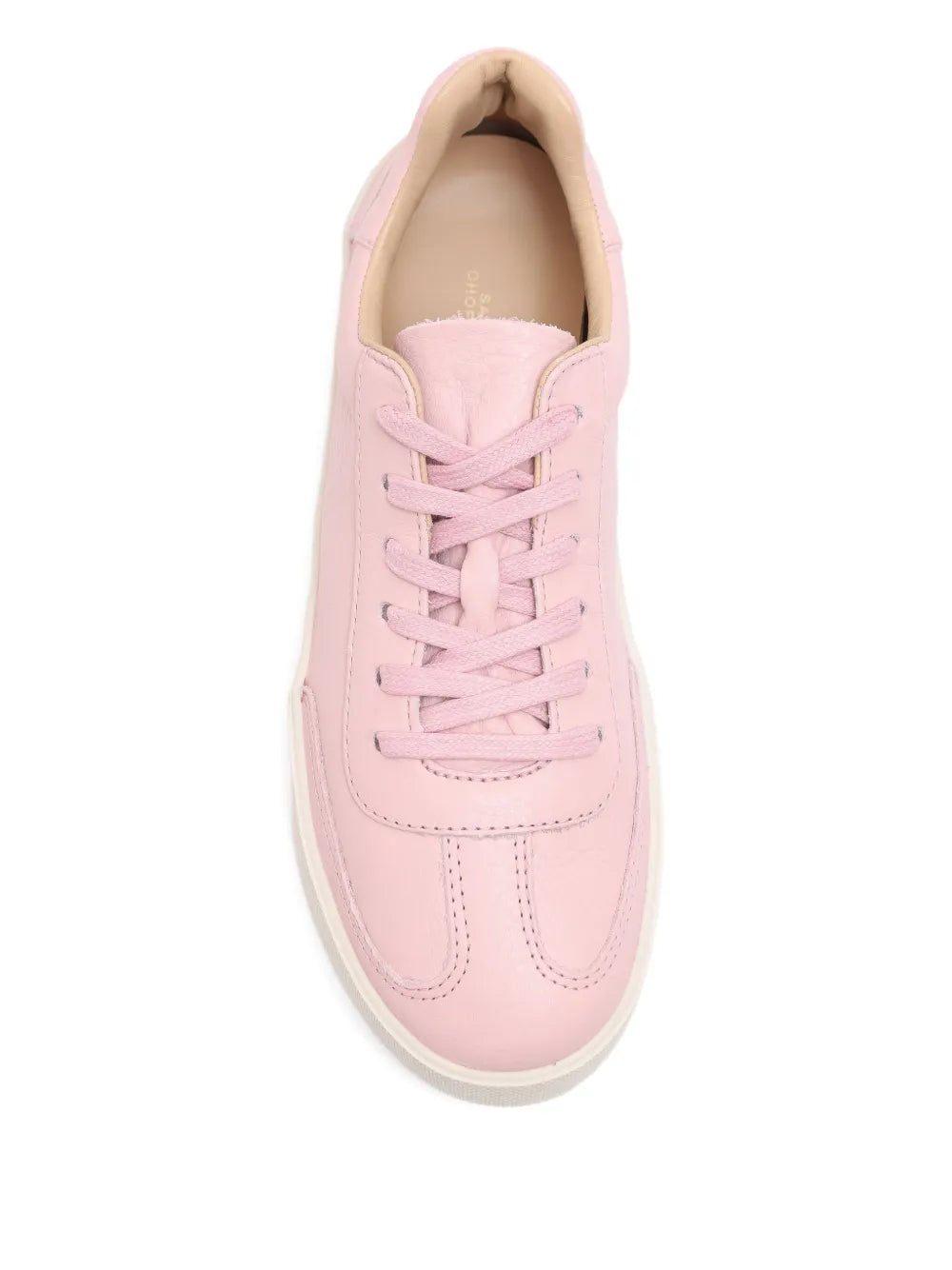 Sarah Chofakian White Light Leather — White — Size US M 3.5 - US W 5 — Back View