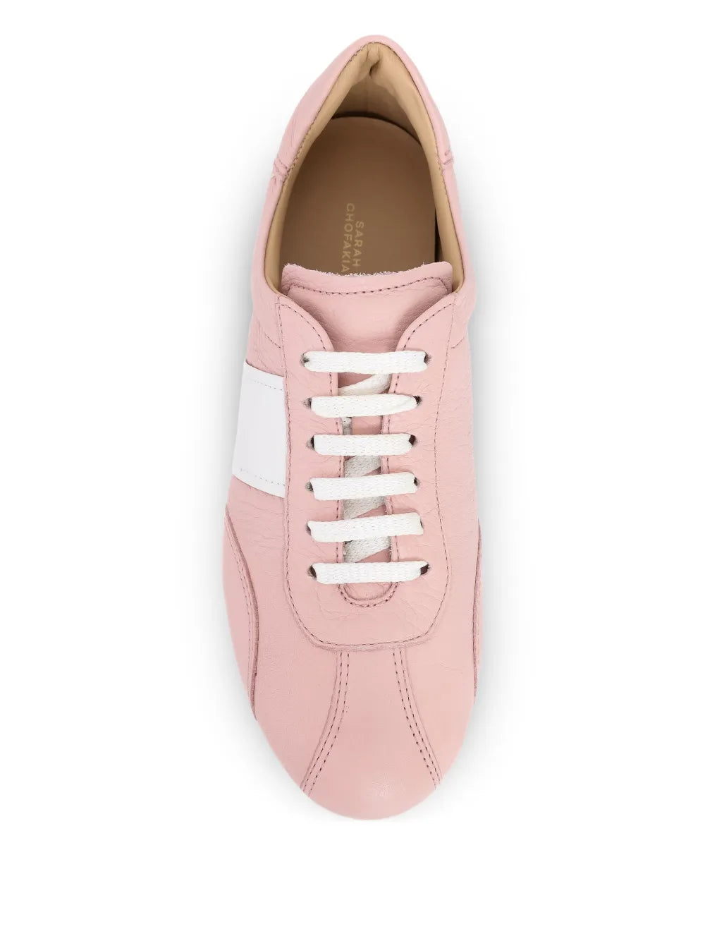 Sarah Chofakian Mochi Stripe — Pink — Size US M 3.5 - US W 5 — Back View