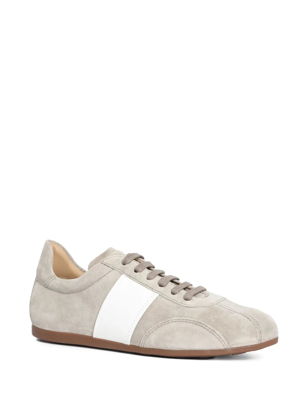 Sarah Chofakian Mochi Striped — Beige — Size US M 3.5 - US W 5 — Side View