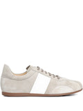 Sarah Chofakian Mochi Striped — Beige — Size US M 3.5 - US W 5 — Front View