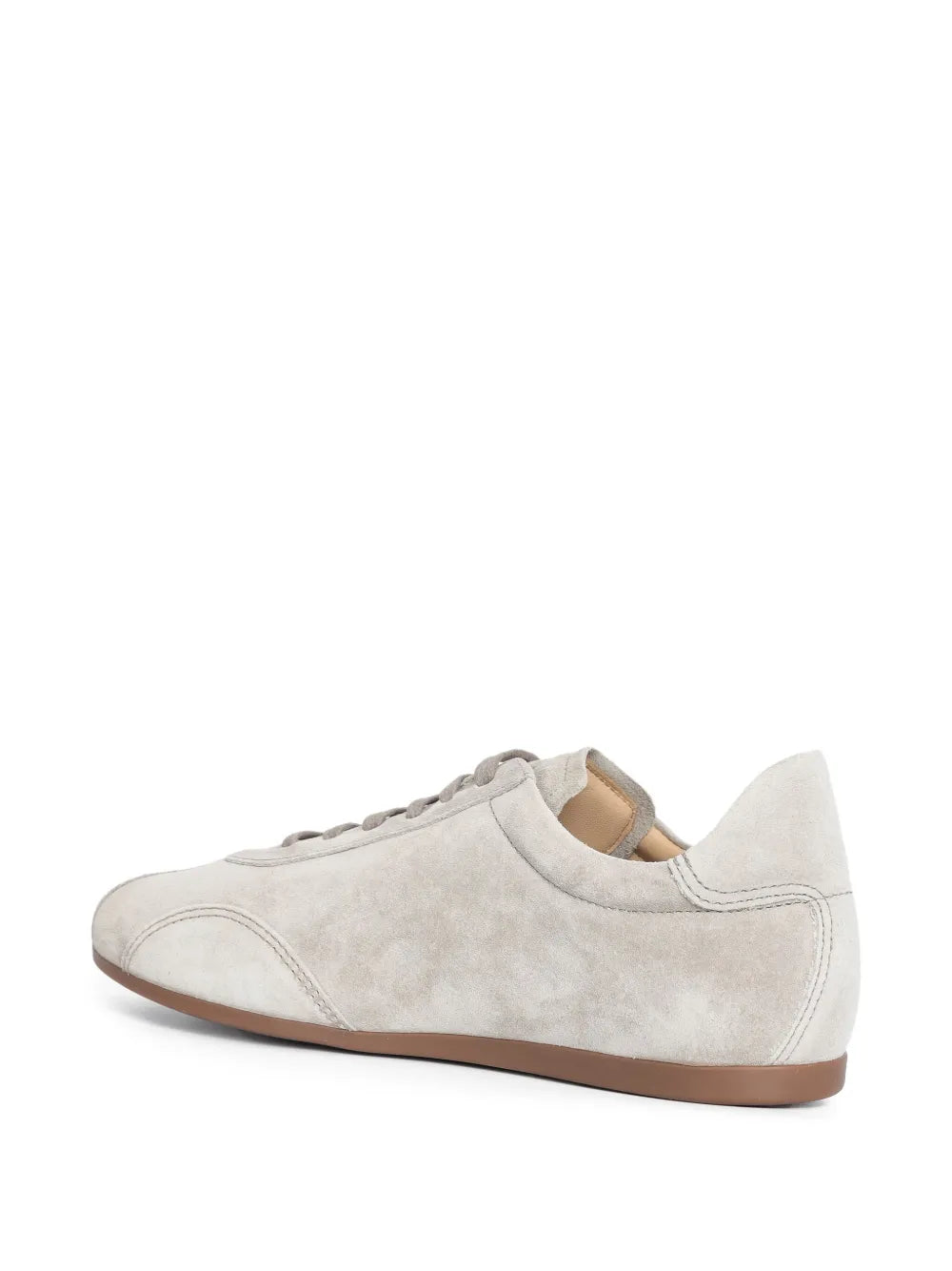 Sarah Chofakian Mochi Striped — Beige — Size US M 3.5 - US W 5 — Top View