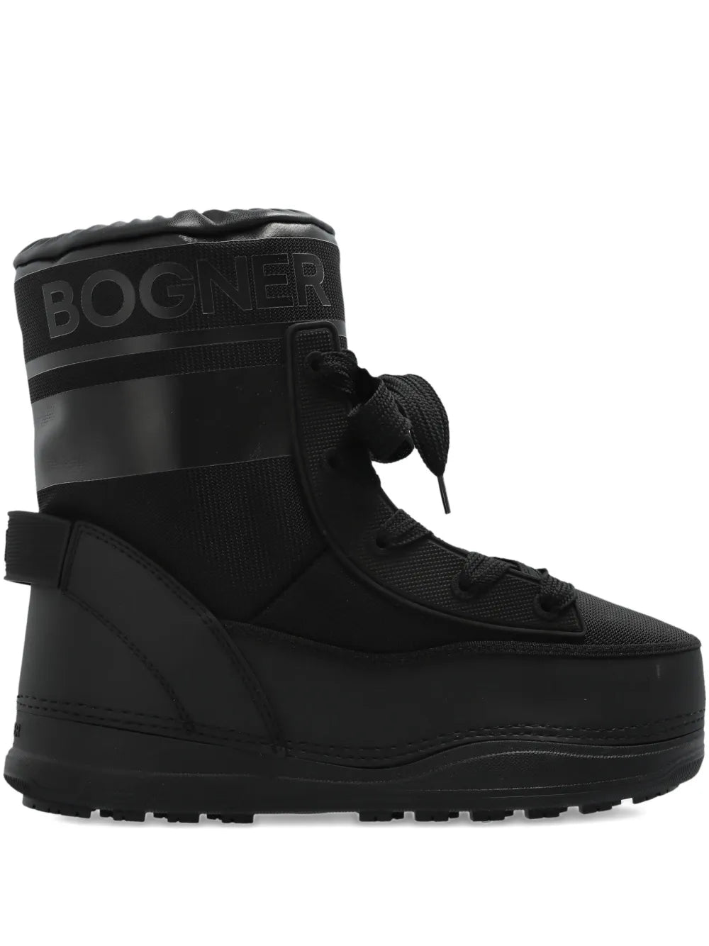 BOGNER X Michelin La Plagne 21 Logo — Black — Size US M 3.5 - US W 5 — Front View