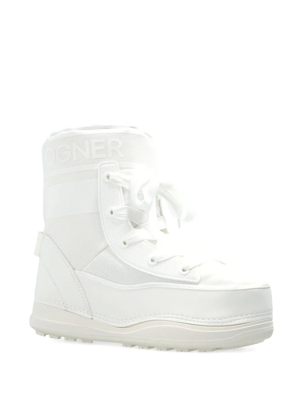 BOGNER Xmichelin La Plagne Lace-Up — White — Size US M 3.5 - US W 5 — Side View