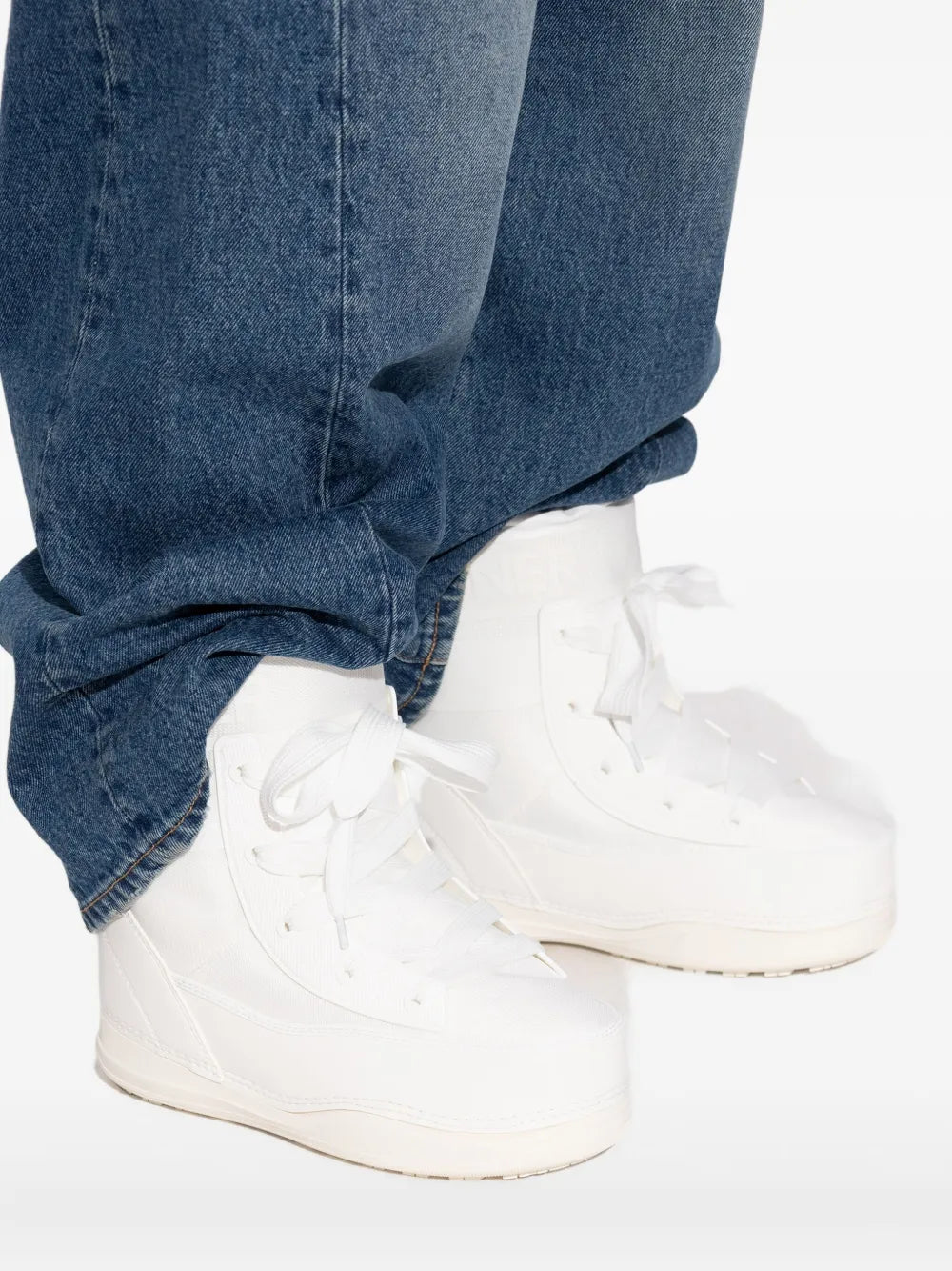 BOGNER Xmichelin La Plagne Lace-Up — White — Size US M 3.5 - US W 5 — Detail View