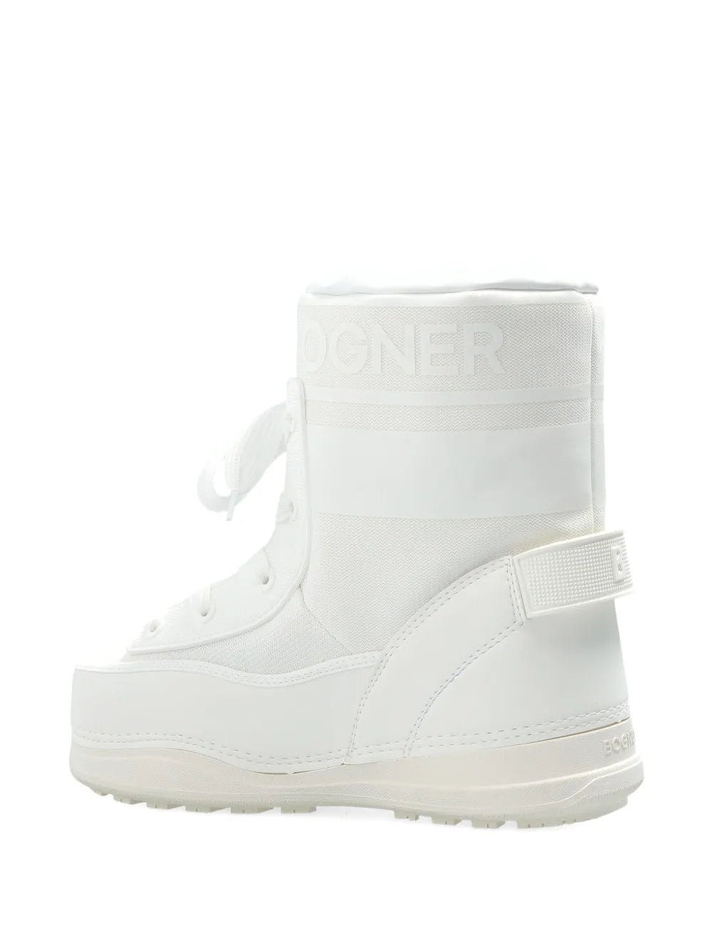 BOGNER Xmichelin La Plagne Lace-Up — White — Size US M 3.5 - US W 5 — Back View