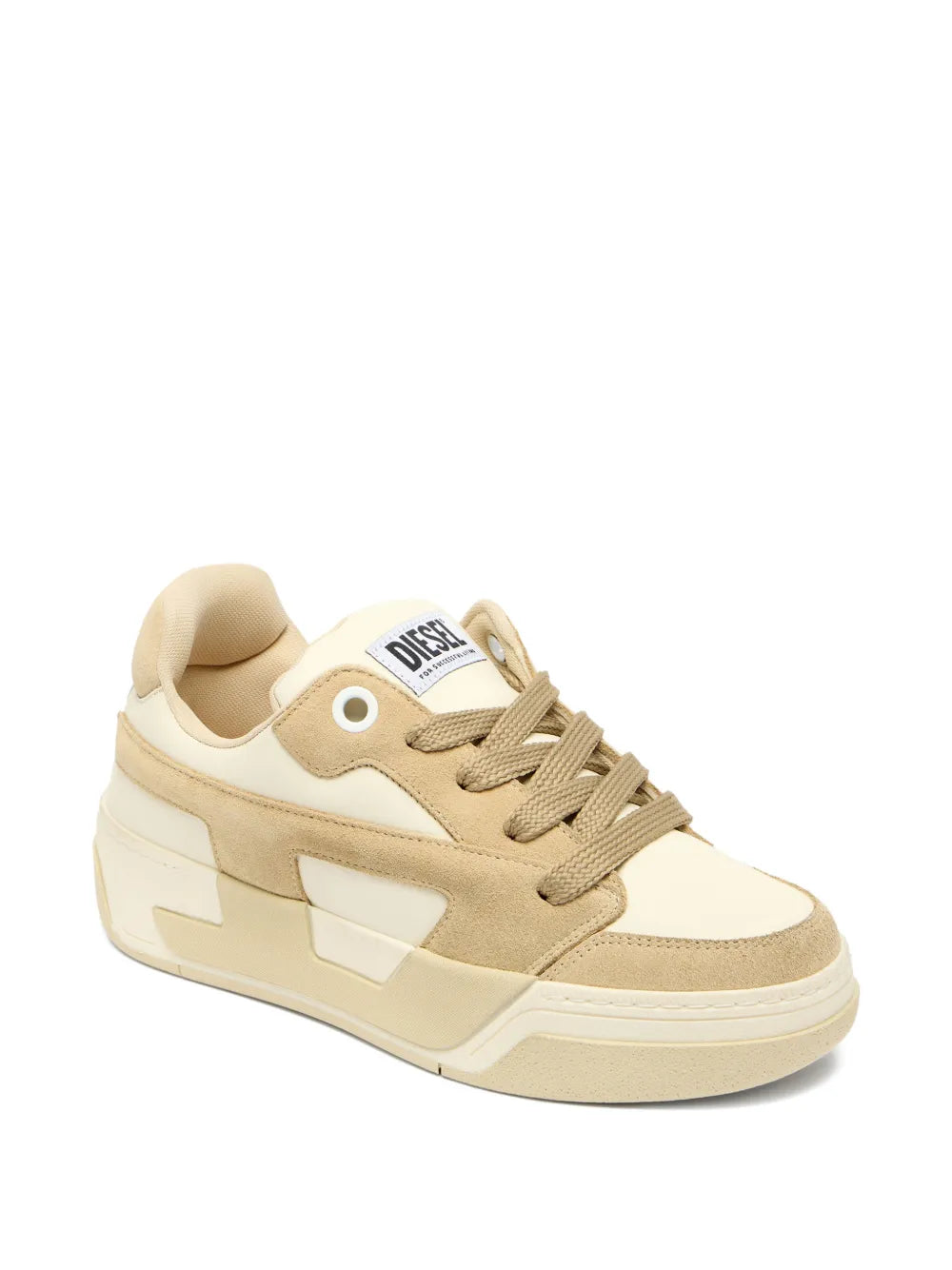 Diesel S-D-Ollie Low — Beige — Size US M 3.5 - US W 5 — Side View