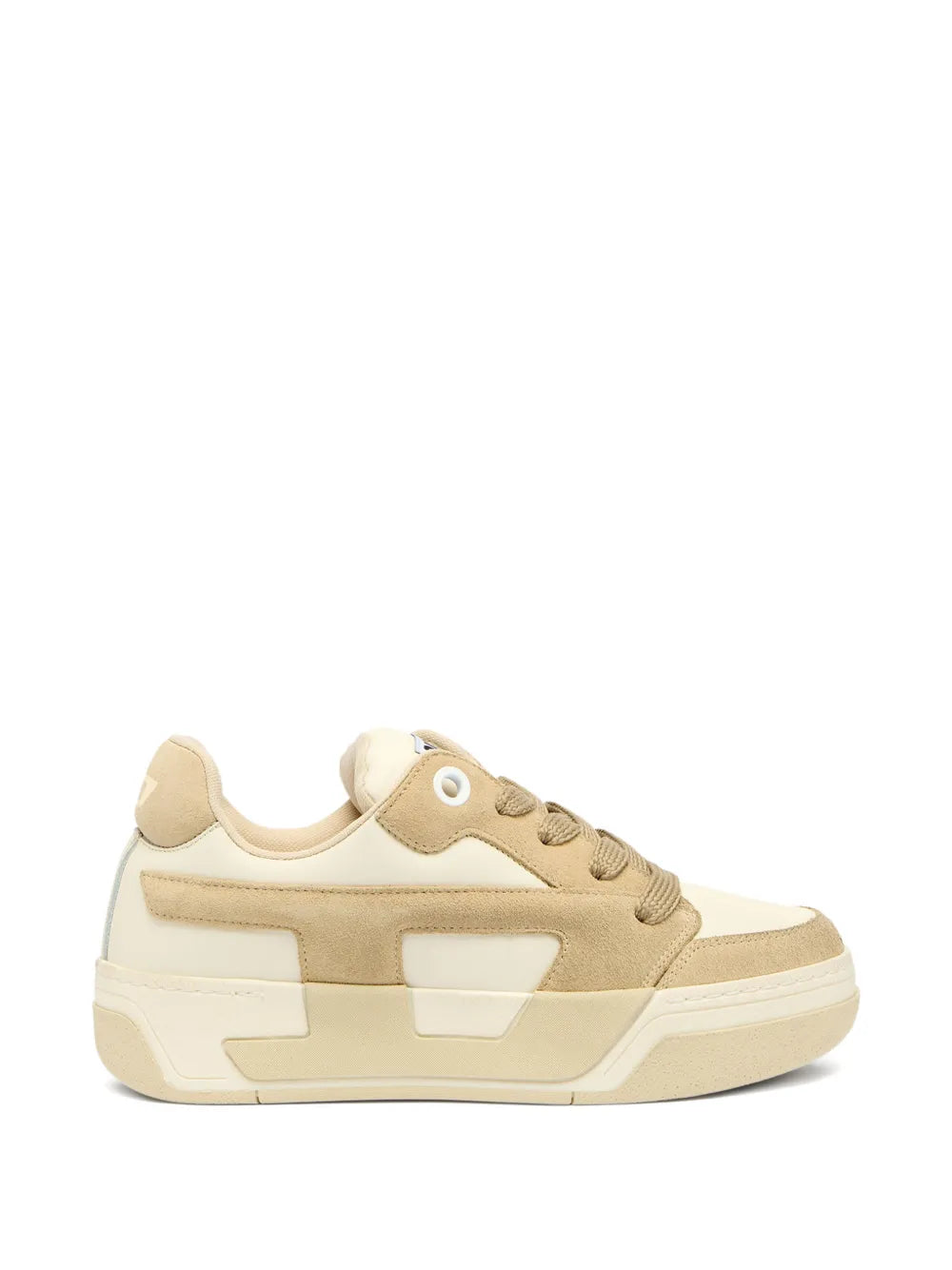 Diesel S-D-Ollie Low — Beige — Size US M 3.5 - US W 5 — Front View