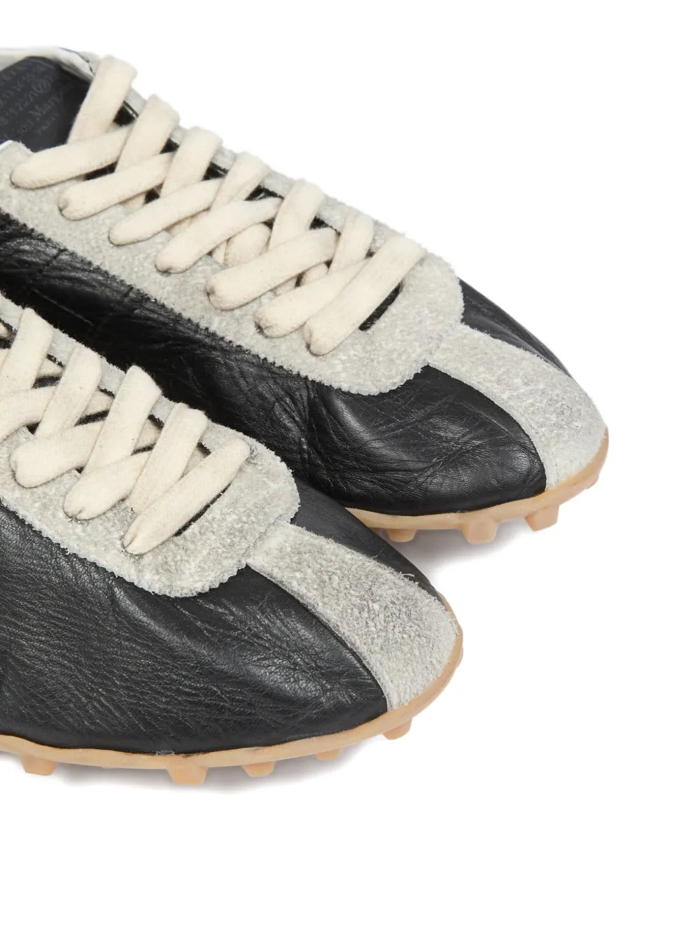 Maison Margiela Sprinters Low-Top — Black — Size US M 3.5 - US W 5 — Top View