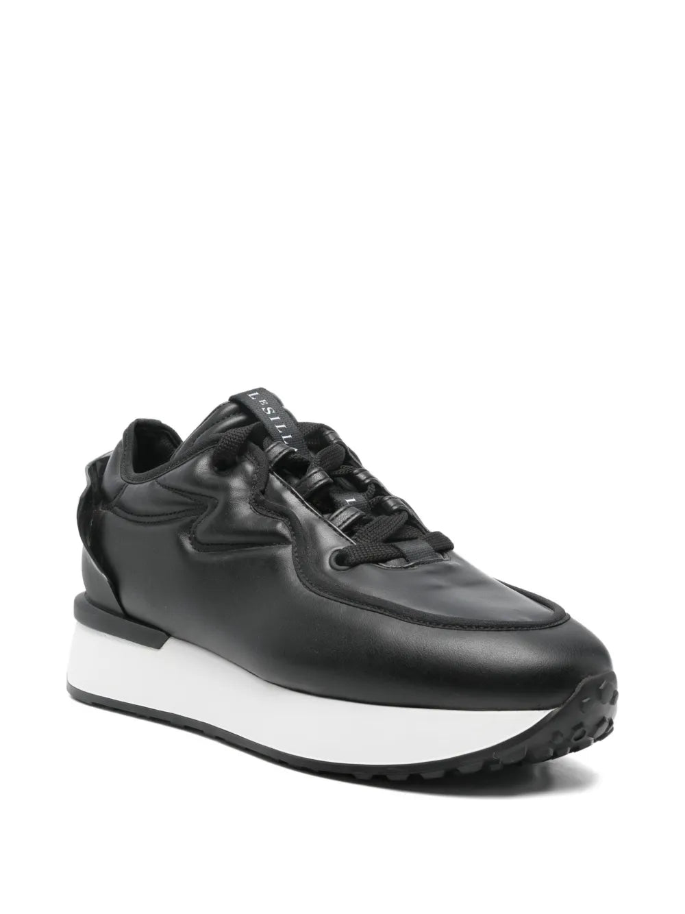 Le Silla Leather — Black — Size US M 3.5 - US W 5 — Side View
