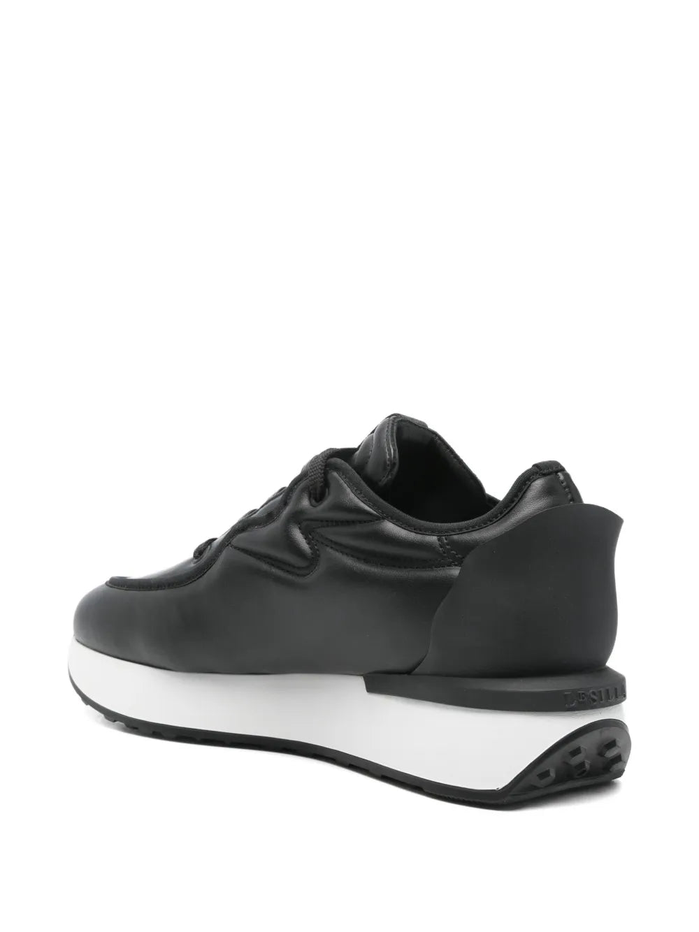 Le Silla Leather — Black — Size US M 3.5 - US W 5 — Back View