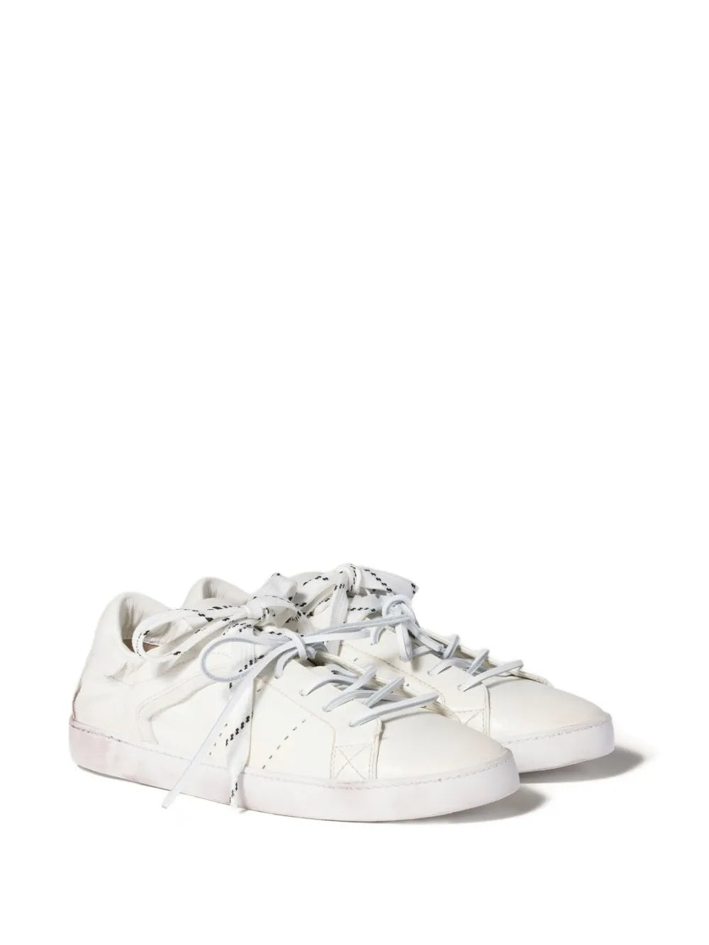Miu Miu Deco Leather — White — Size US M 3.5 - US W 5 — Side View