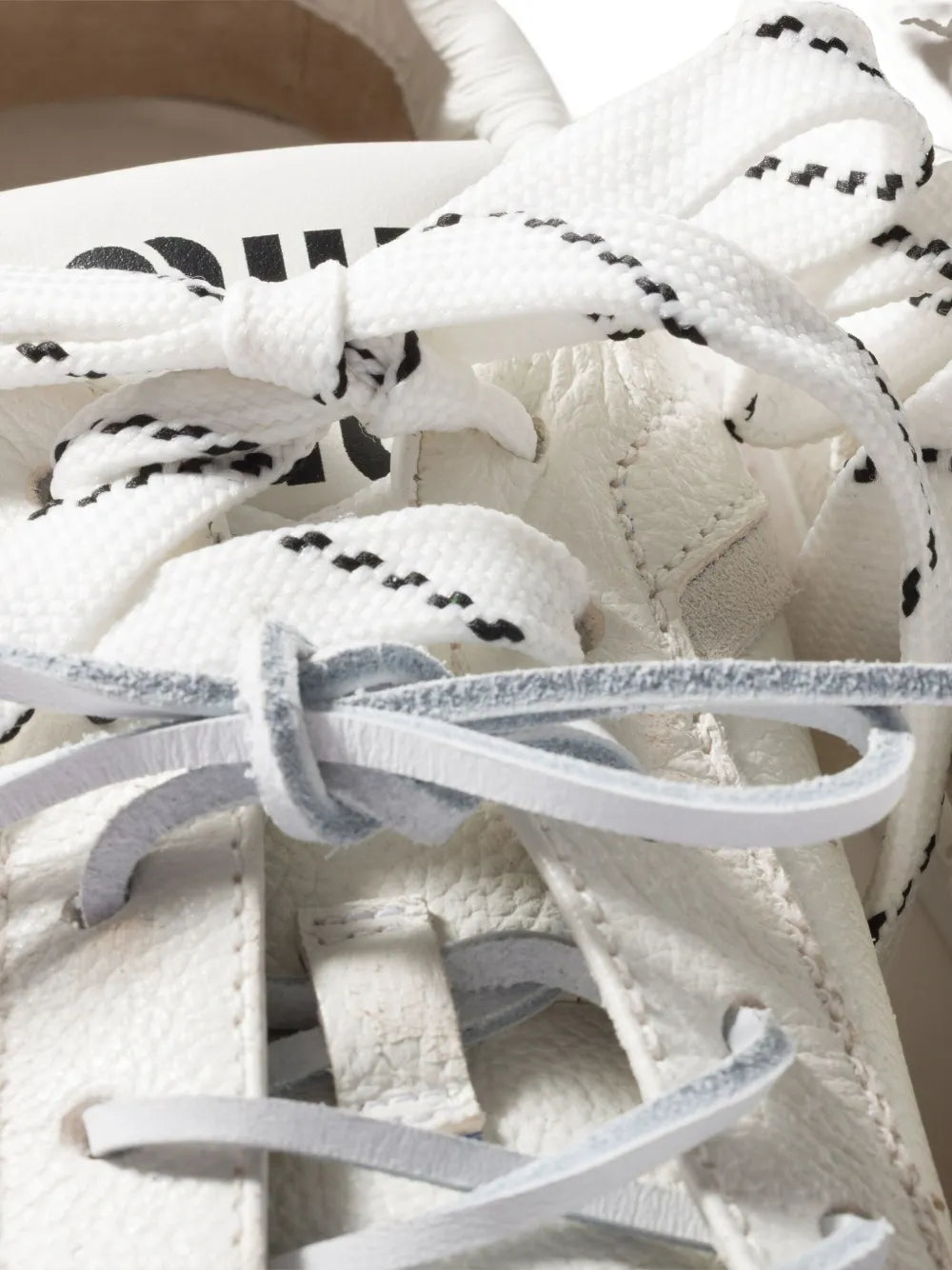 Miu Miu Deco Leather — White — Size US M 3.5 - US W 5 — Top View