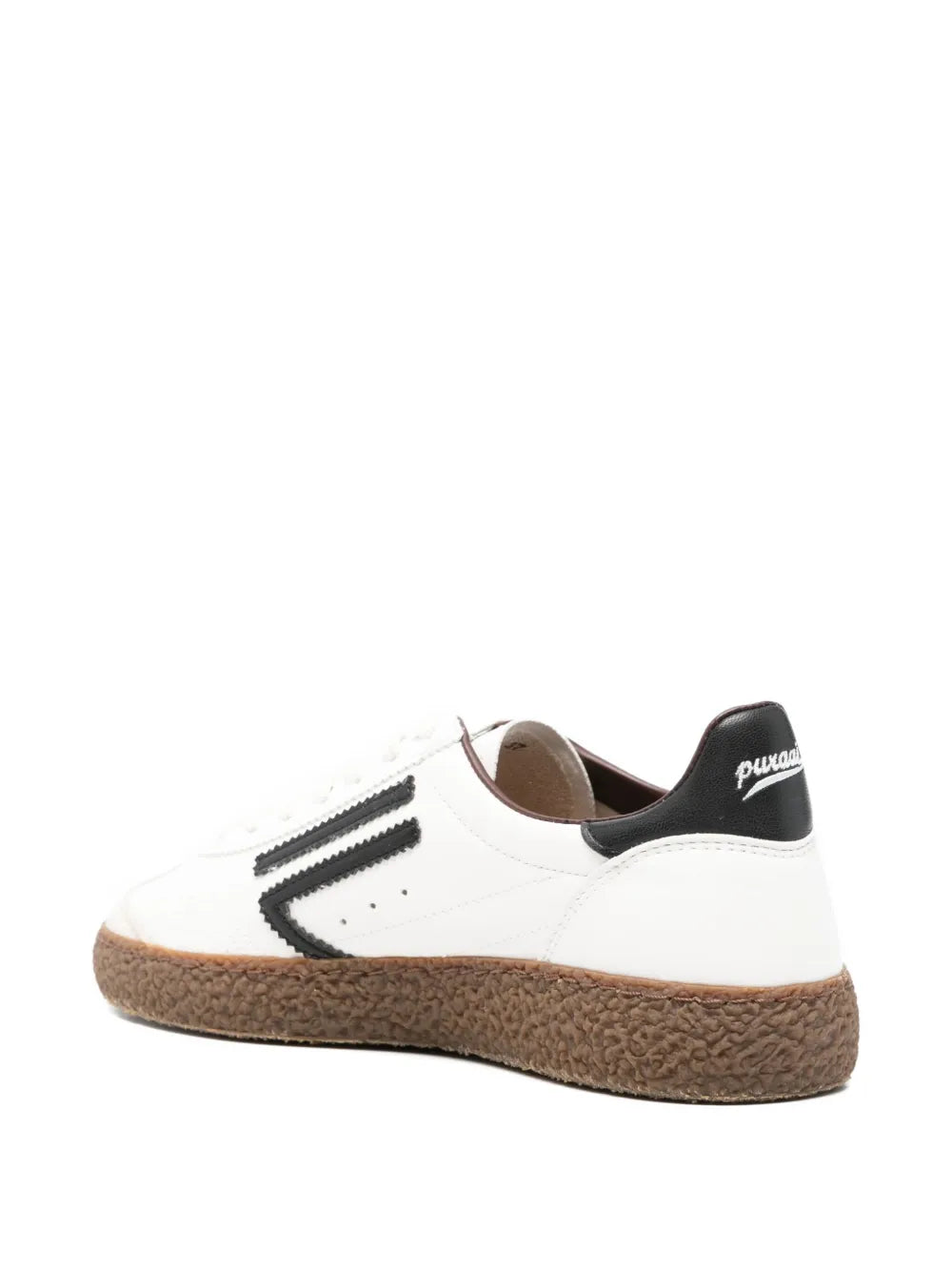 Puraai Stripe-Detail Panelled — White — Size US M 3.5 - US W 5 — Back View