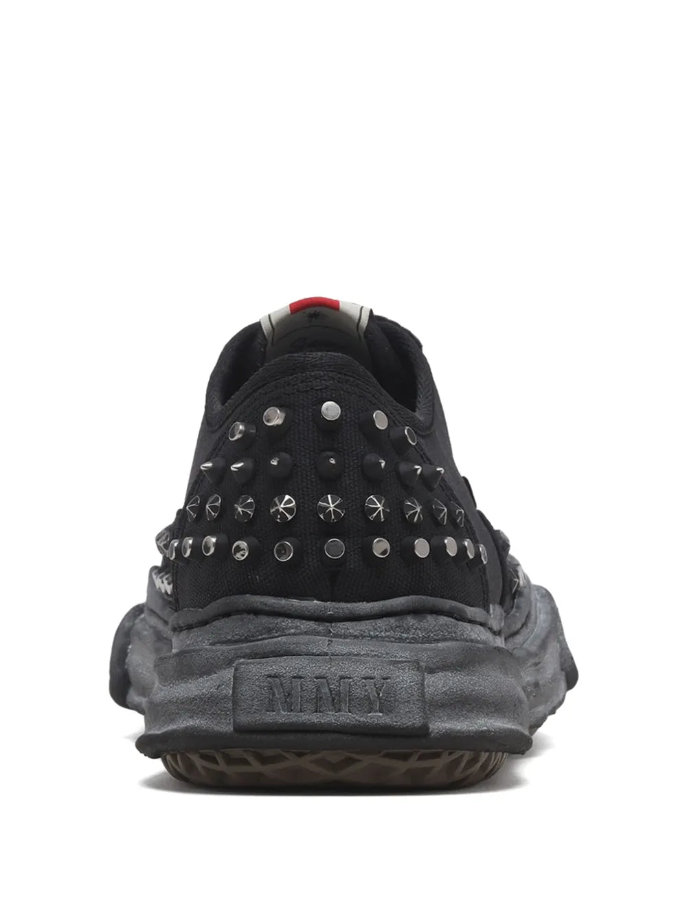 Maison MIHARA YASUHIRO Baker Og Studded — Black — Size US M 3.5 - US W 5 — Side View