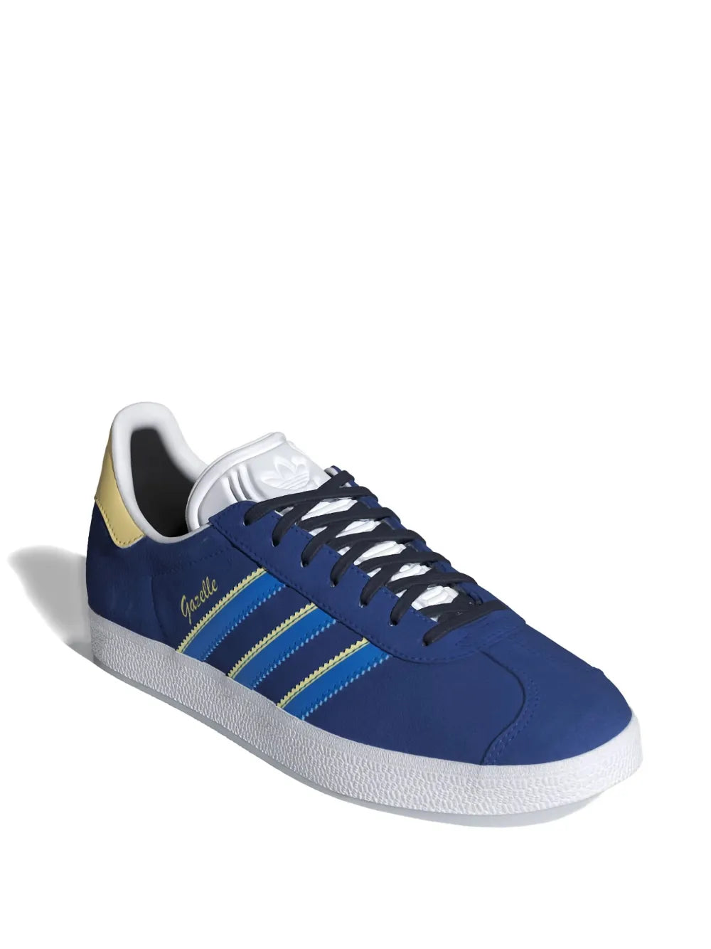 adidas Gazelle Striped — Blue — Size US M 3.5 - US W 5 — Side View