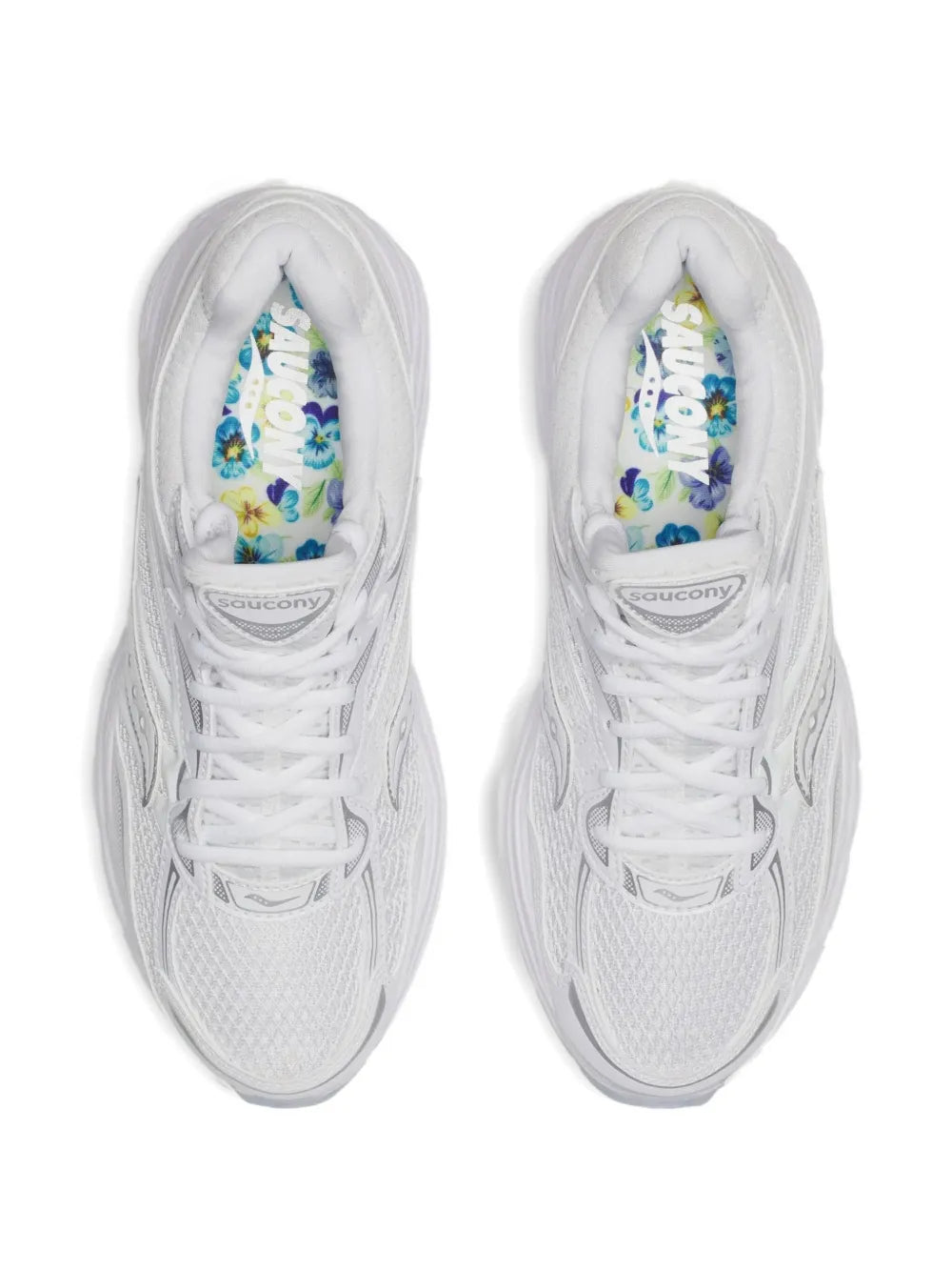 Saucony Progid Omni 9 Low-Top — White — Size US M 3.5 - US W 5 — Side View