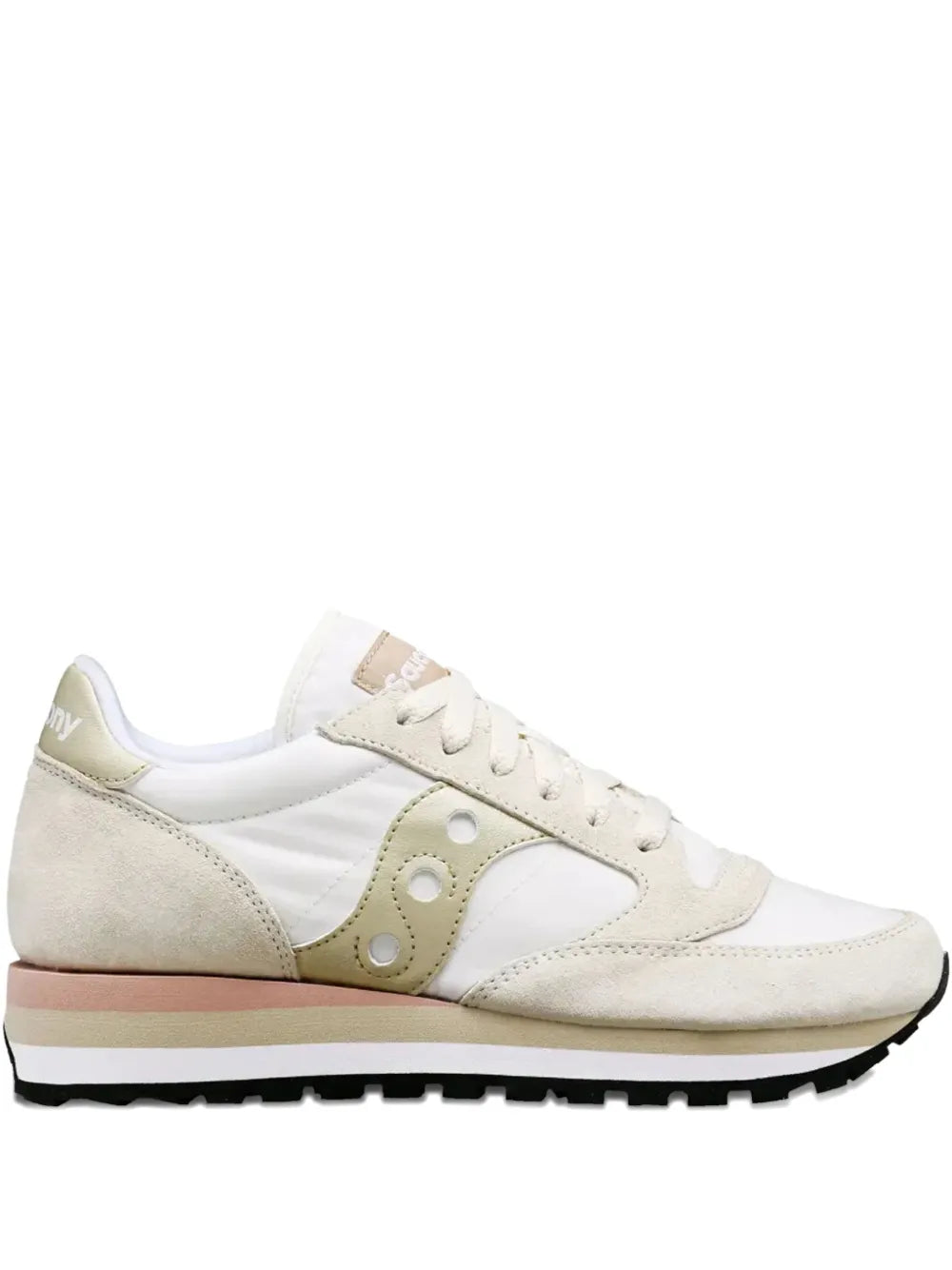 Saucony Jazz Triple — Beige — Size US M 3.5 - US W 5 — Front View